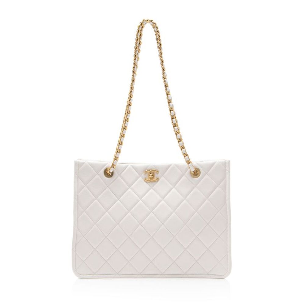Chanel Caviar Leather Sweet Classic Shopping Tote